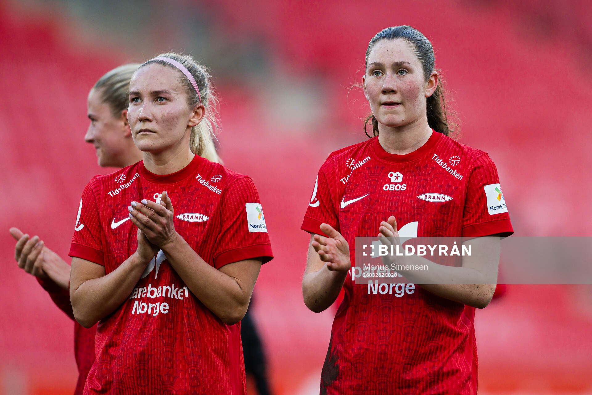 Nea Lehtola and Carina Wik Alfredsen of Brannafter the
