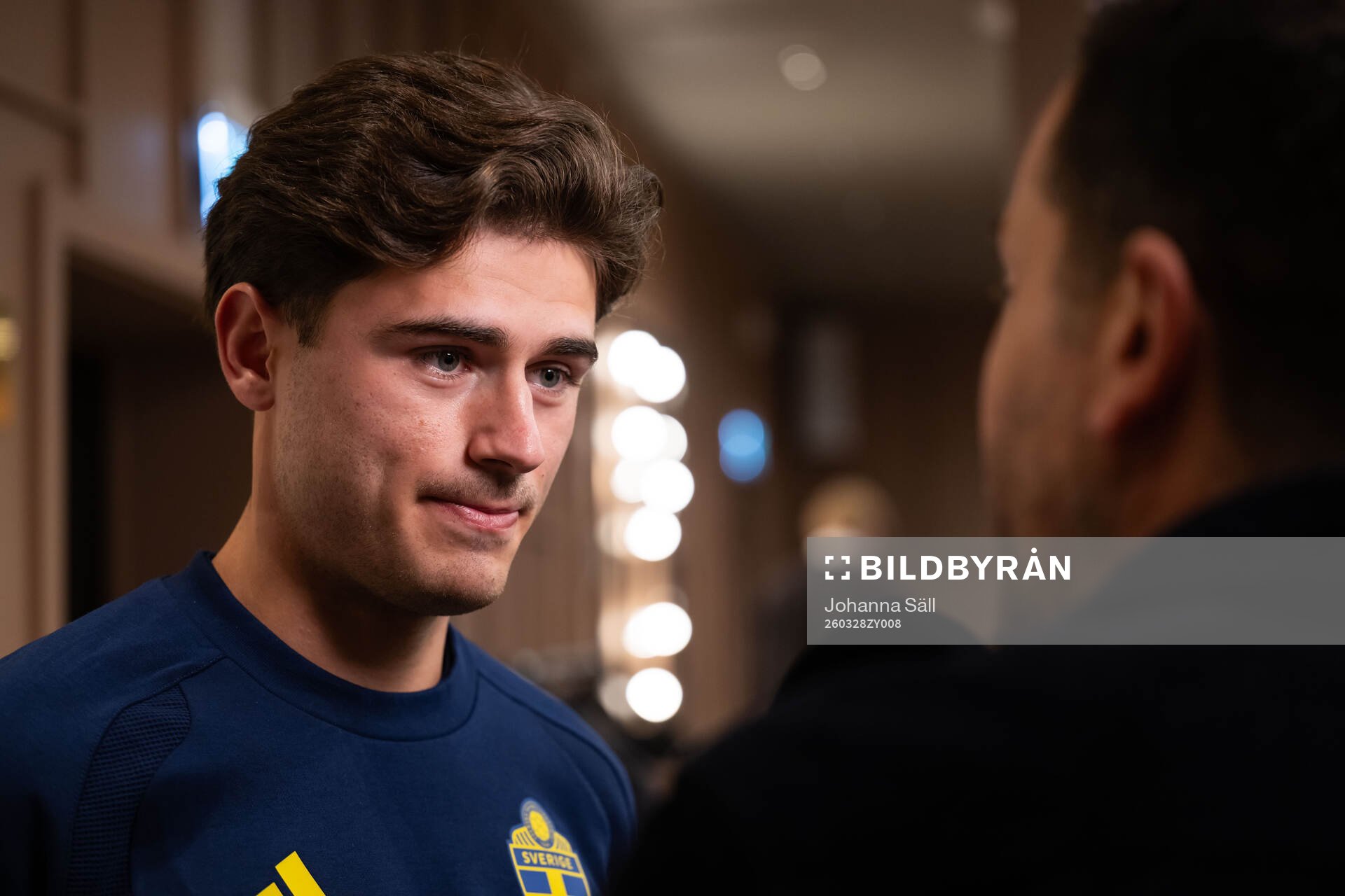 Besfort Zeneli of the Swedish national football team