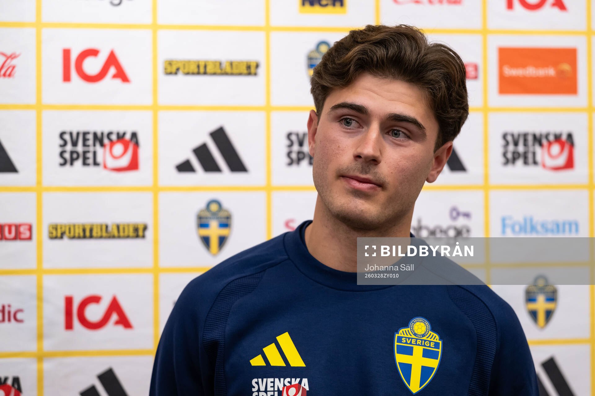 Besfort Zeneli of the Swedish national football team