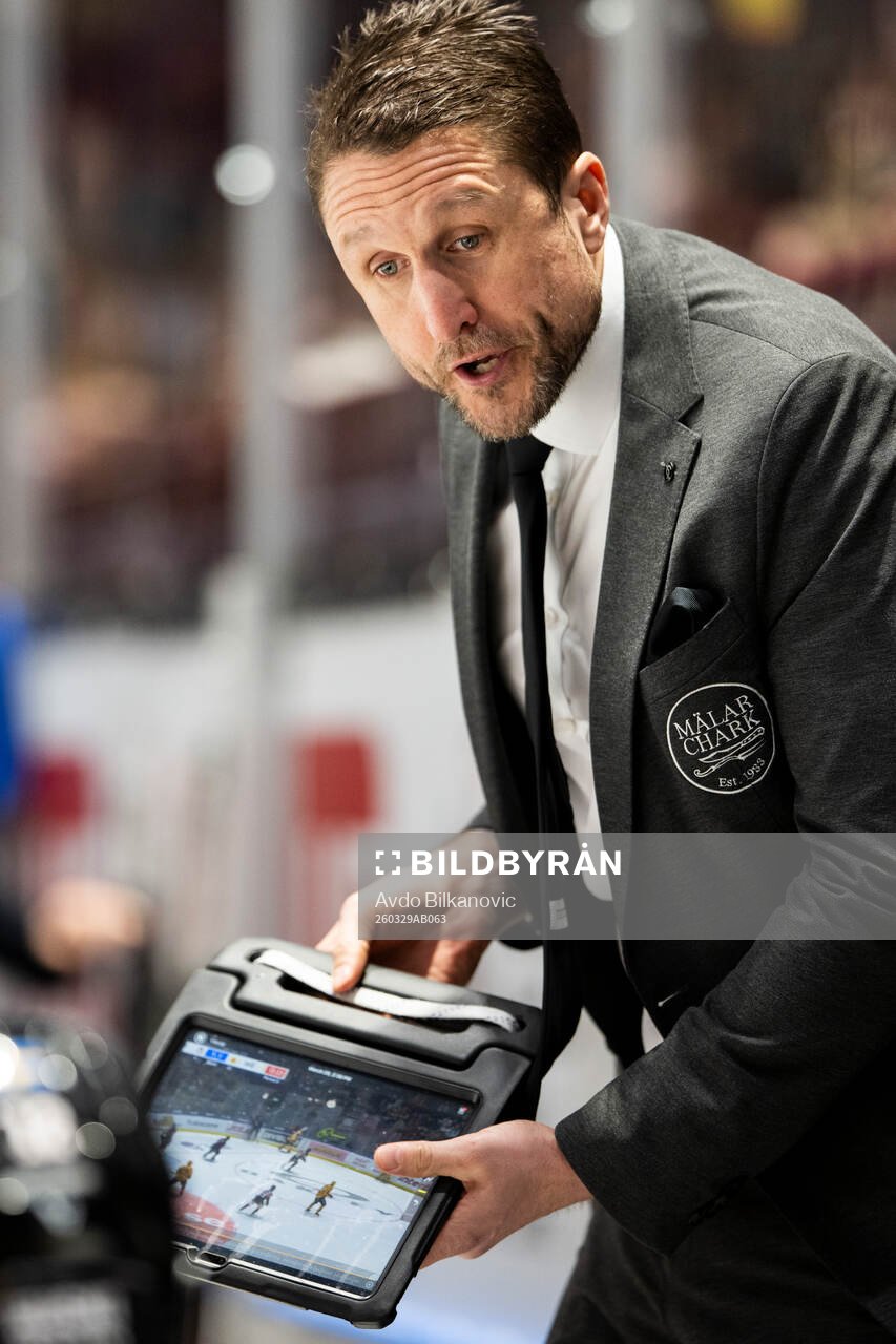 Malmö Redhawks huvudtränare Tomas Kollar
