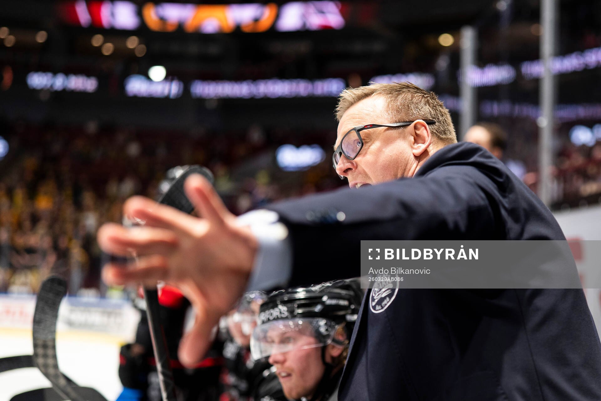 Malmö Redhawks assisterande tränare Bert Robertsson
