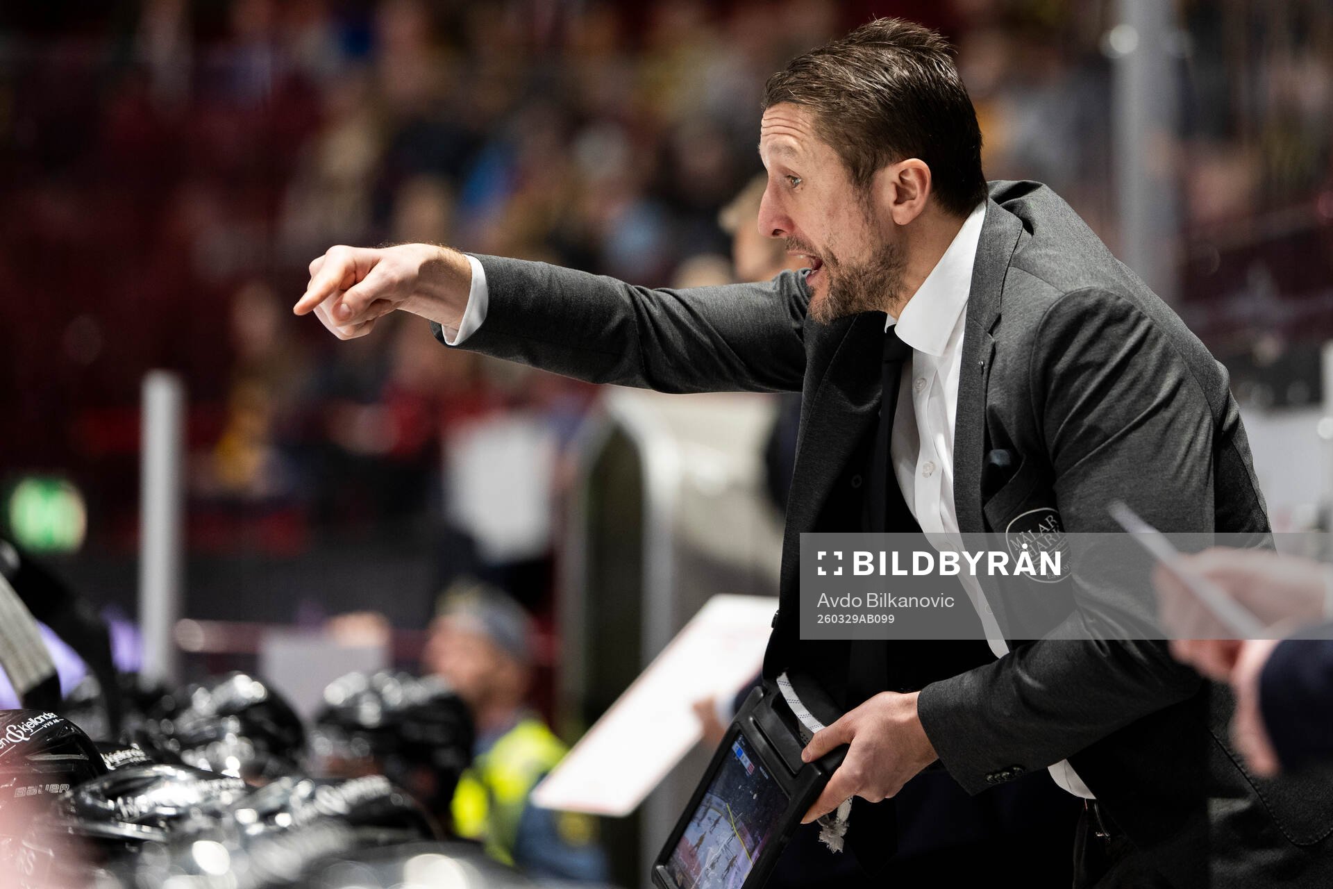 Malmö Redhawks huvudtränare Tomas Kollar