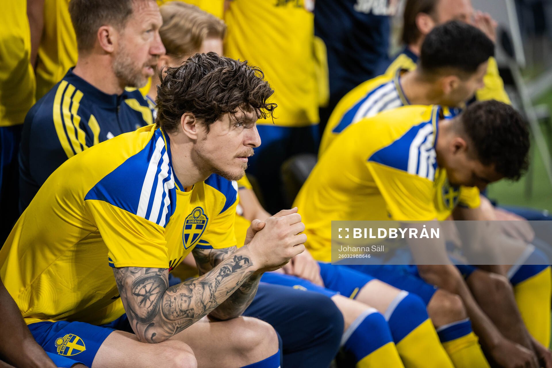 Victor Nilsson Lindelöf of the Swedish national football