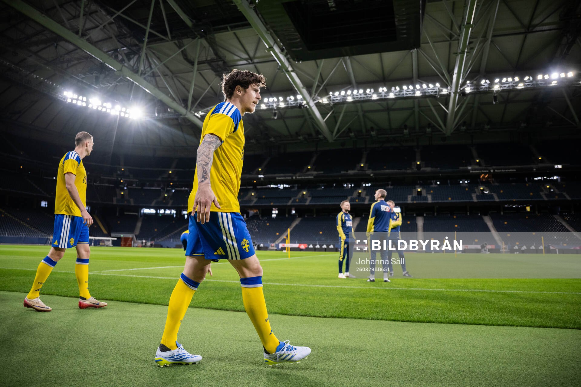 Victor Nilsson Lindelöf of the Swedish national football