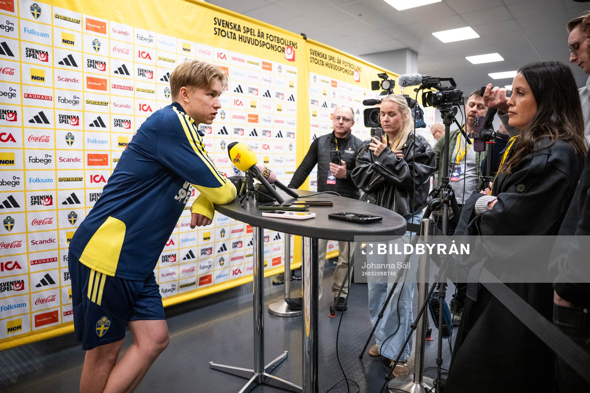 Daniel Svensson of the Swedish national football team