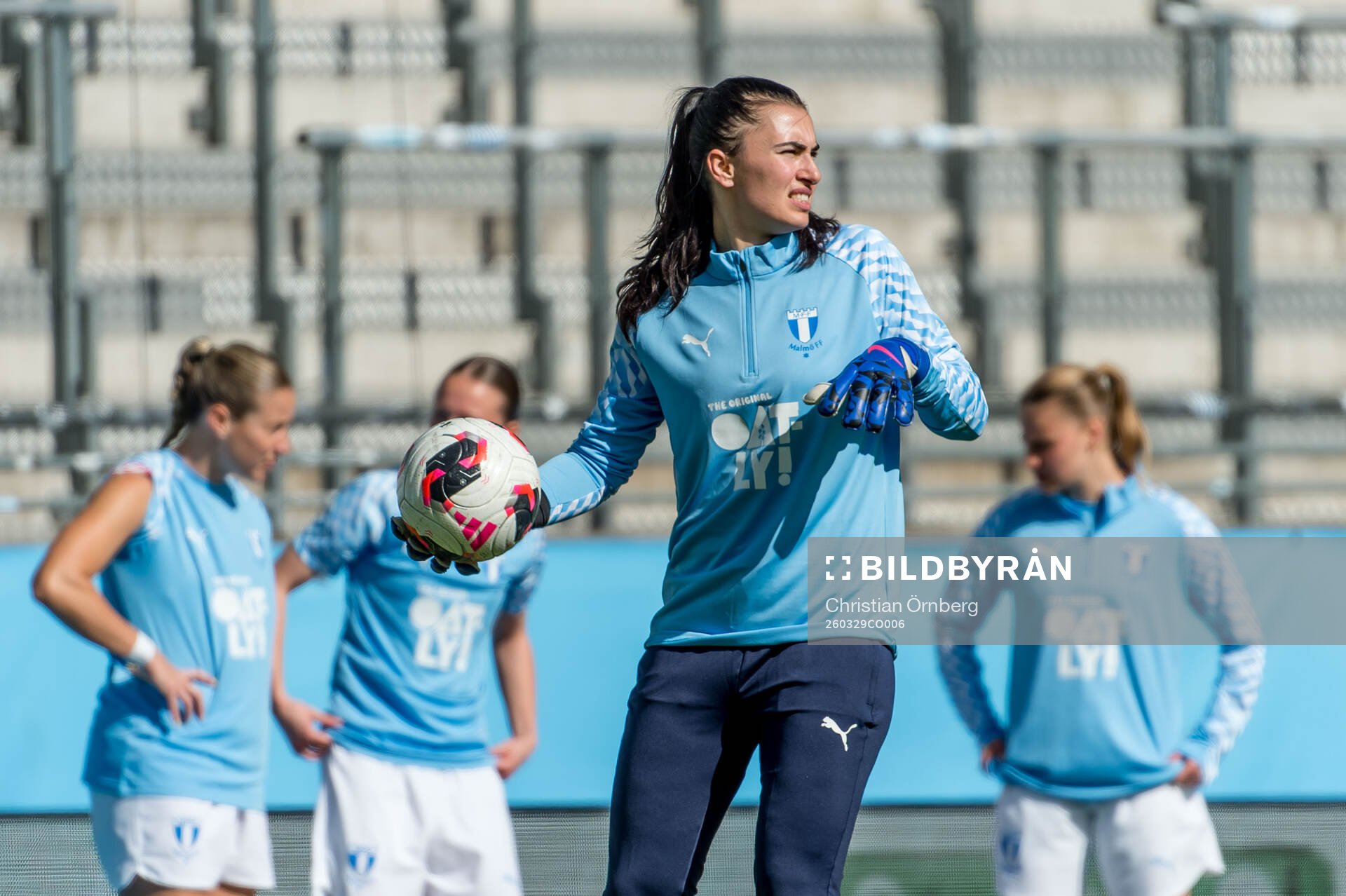 Malmö FFs målvakt Zecira Musovic