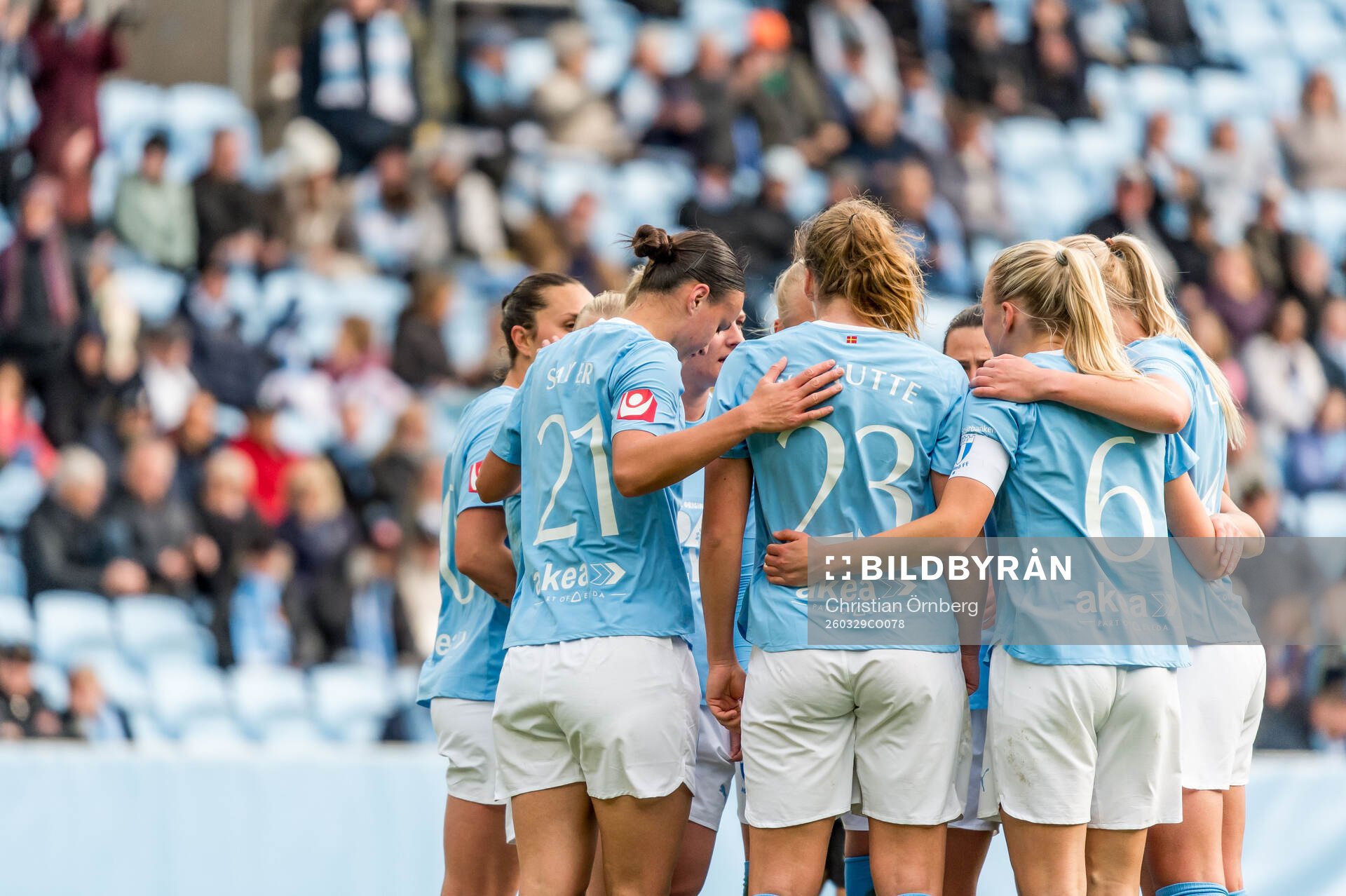 Malmö FFs Amy Sayer jublar