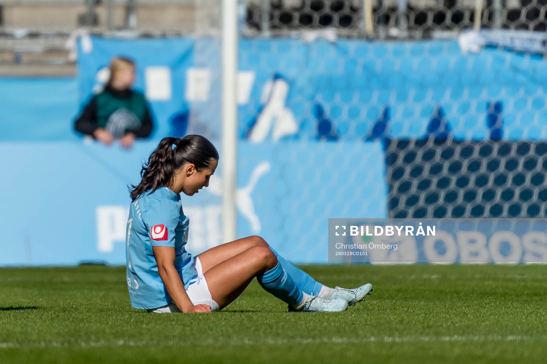 Malmö FFs Vesna Milivojevic skadas