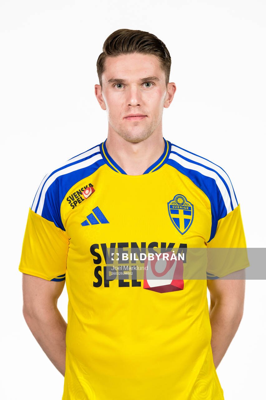 Viktor Gyökeres of the Swedish national football team