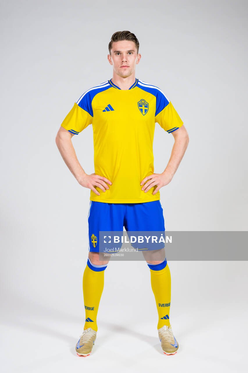 Viktor Gyökeres of the Swedish national football team