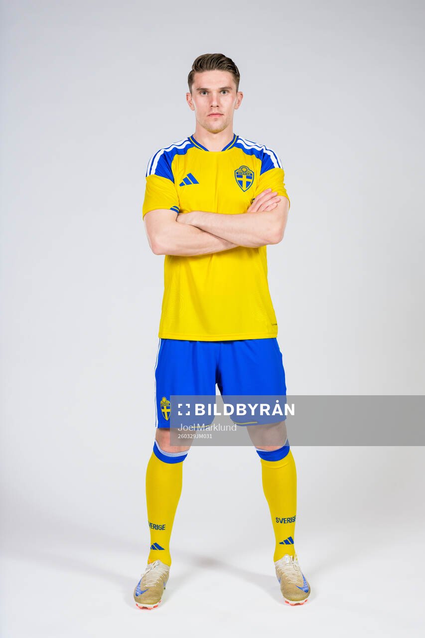 Viktor Gyökeres of the Swedish national football team