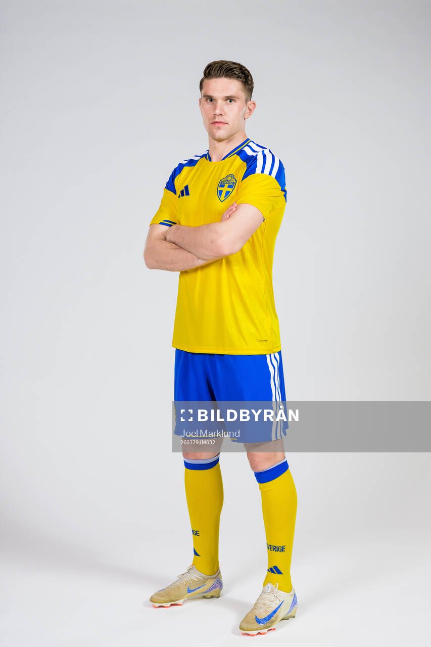 Viktor Gyökeres of the Swedish national football team