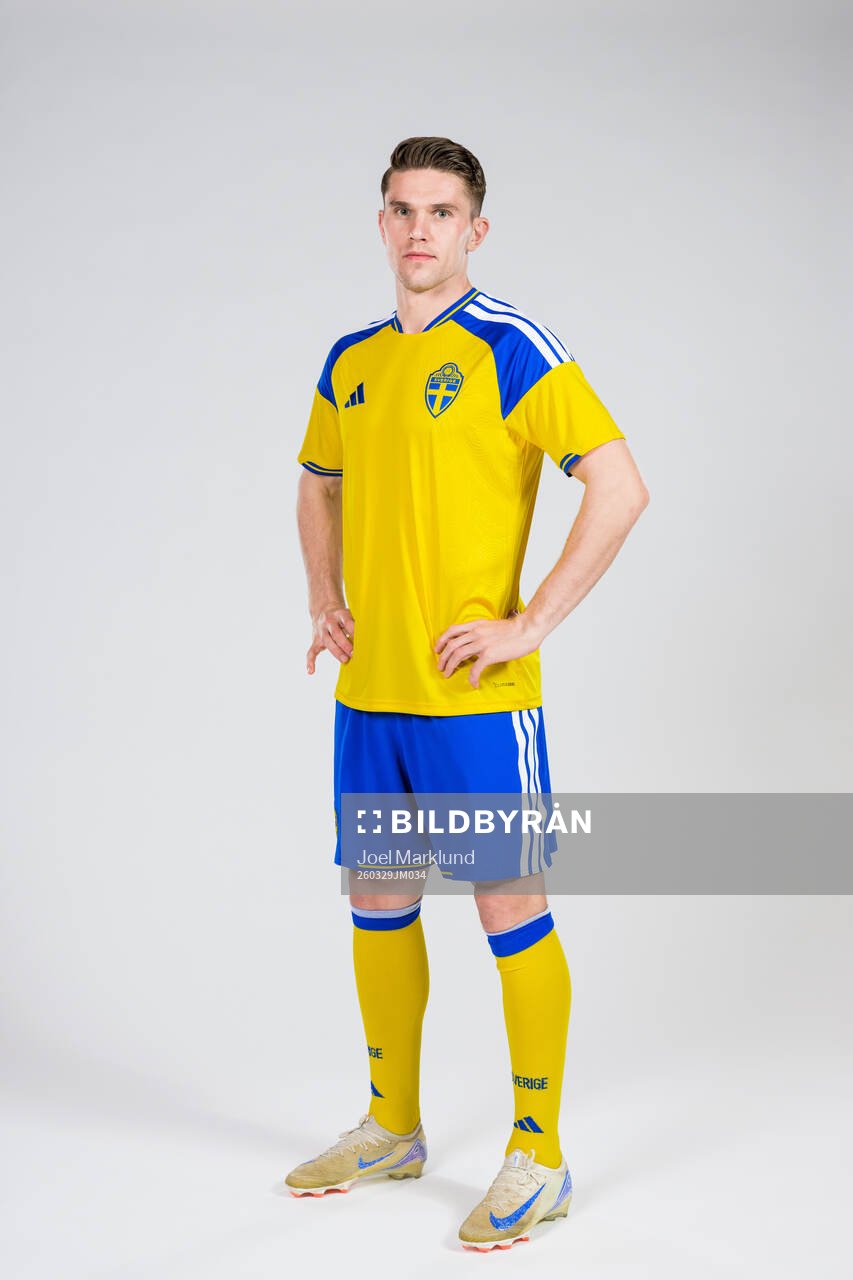 Viktor Gyökeres of the Swedish national football team