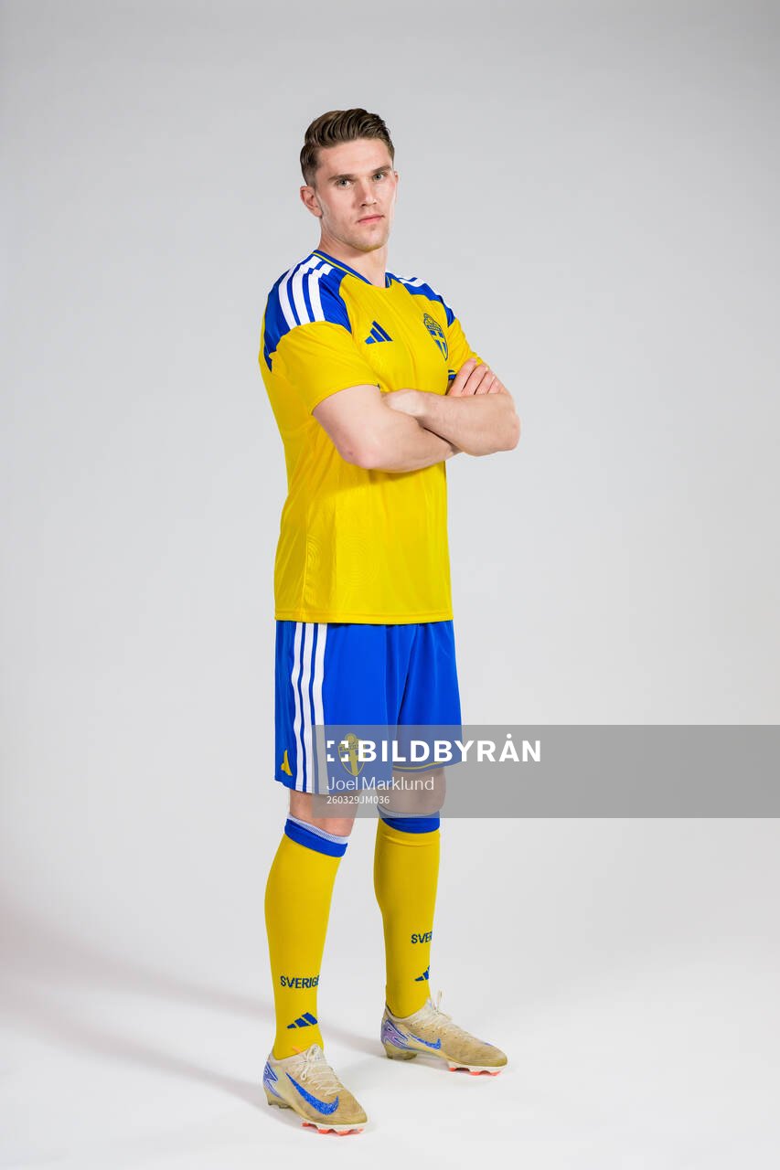 Viktor Gyökeres of the Swedish national football team