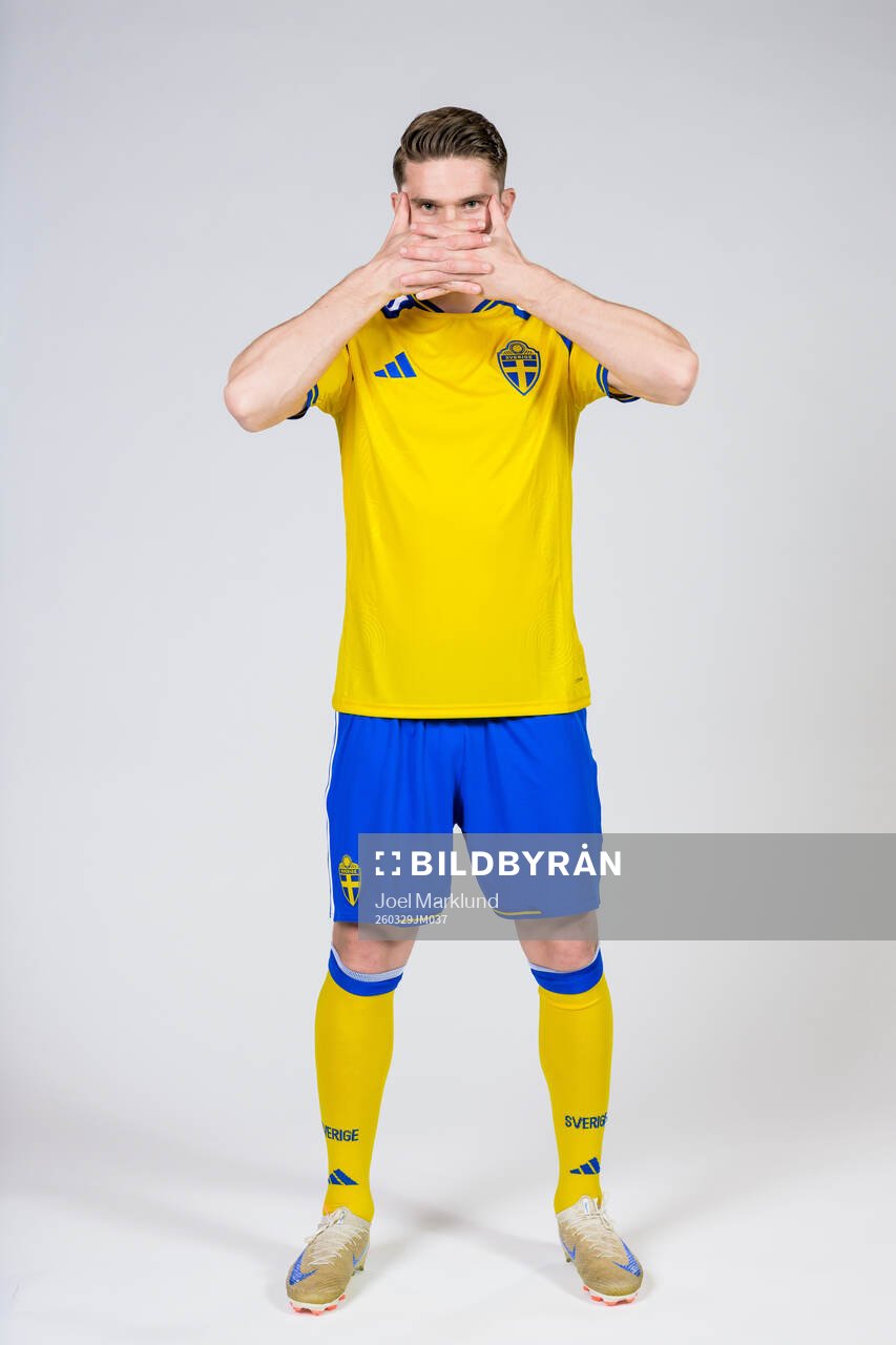 Viktor Gyökeres of the Swedish national football team
