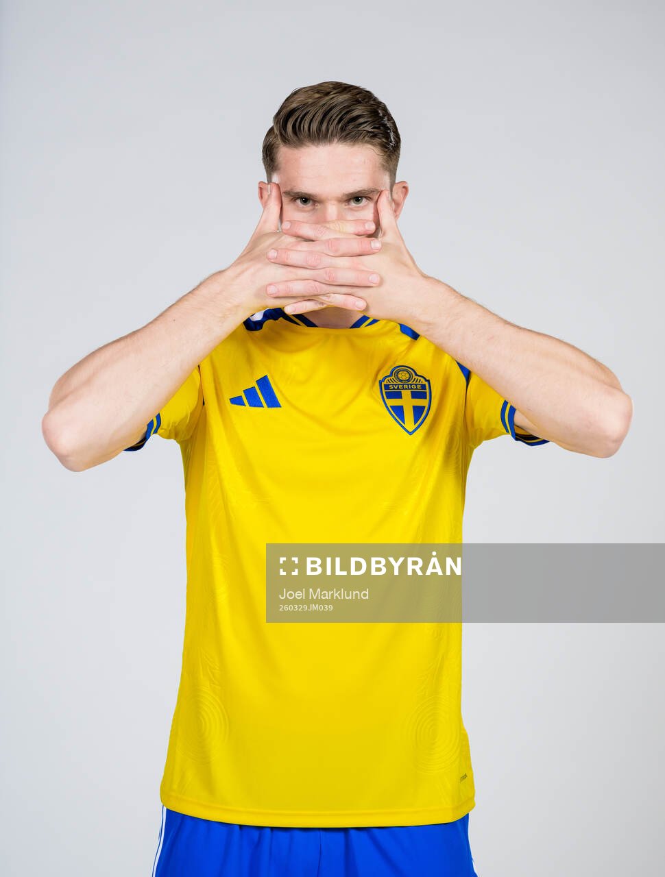 Viktor Gyökeres of the Swedish national football team