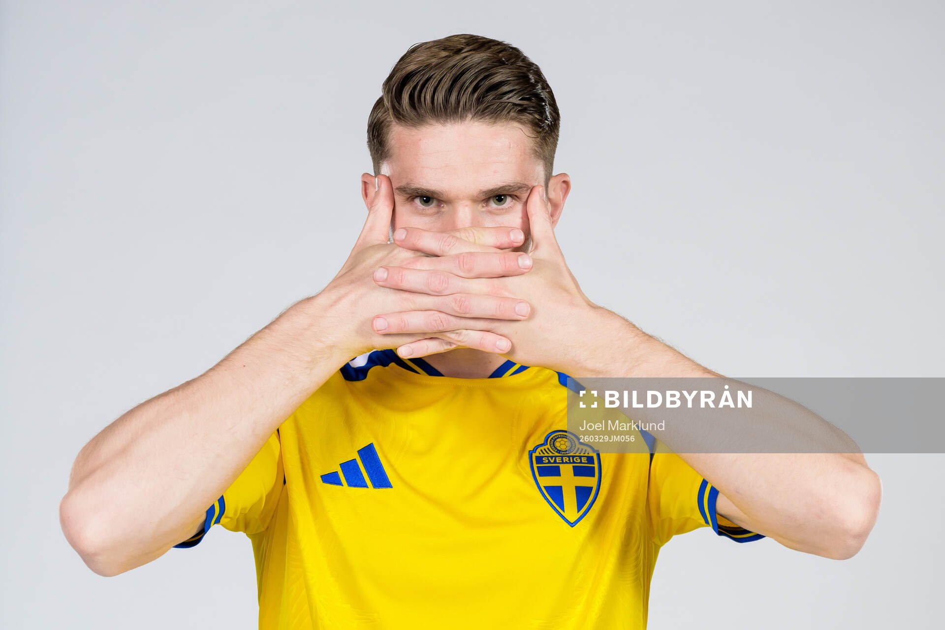 Viktor Gyökeres of the Swedish national football team