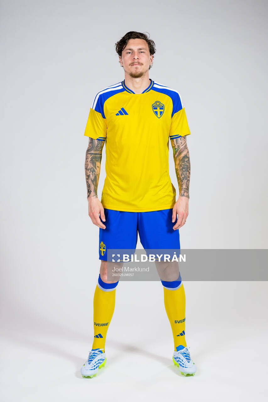 Victor Nilsson Lindelöf of the Swedish national football