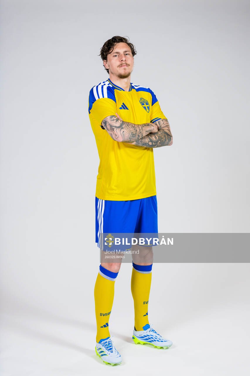 Victor Nilsson Lindelöf of the Swedish national football