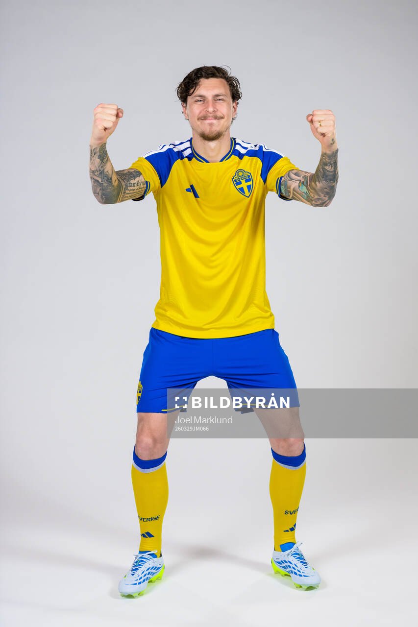 Victor Nilsson Lindelöf of the Swedish national football