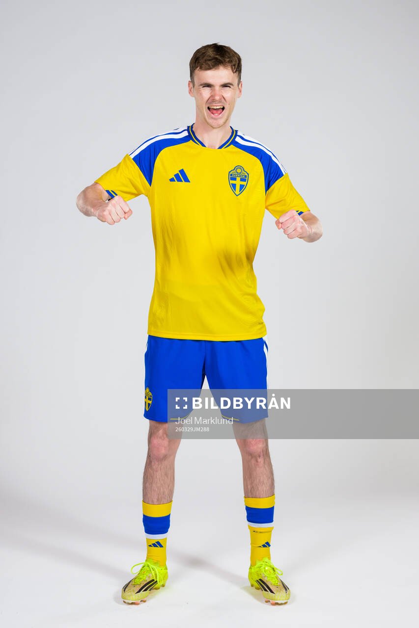 Williot Swedberg of the Swedish national football team