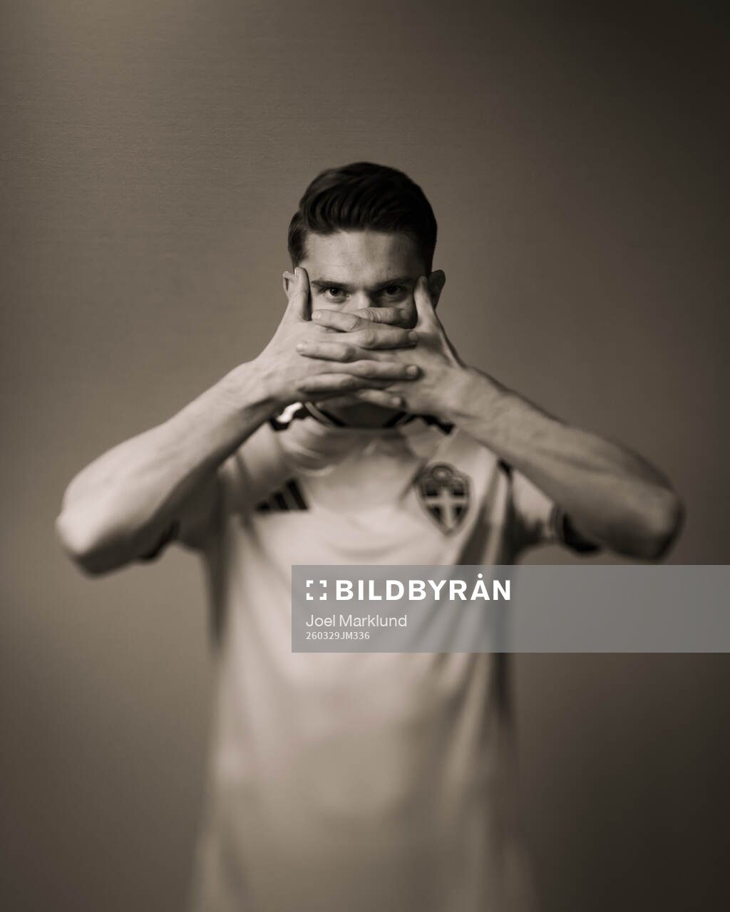 Viktor Gyökeres of the Swedish national football team