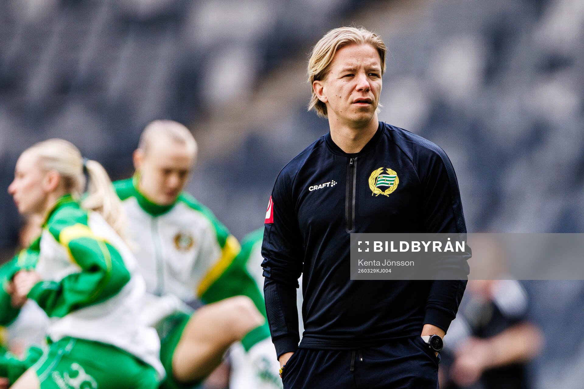 Hammarbys assisterande tränare Øyvind Tjelde Haga