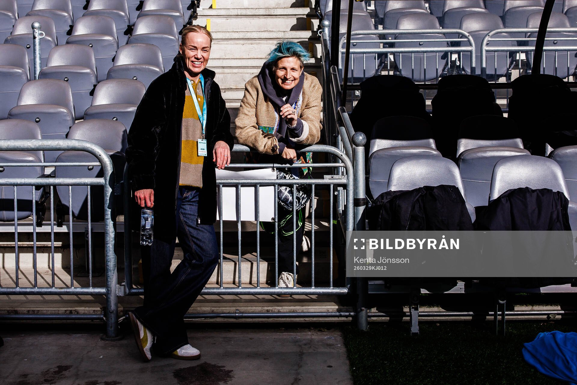 Rosengårds fotbollschef Caroline Seger och agent Lisa Ek