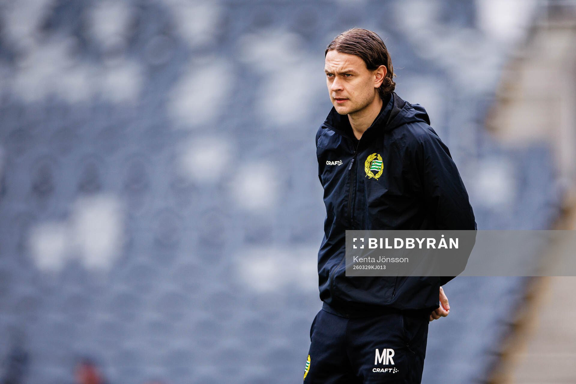 Hammarbys assisterande tränare Marcus Rinvall