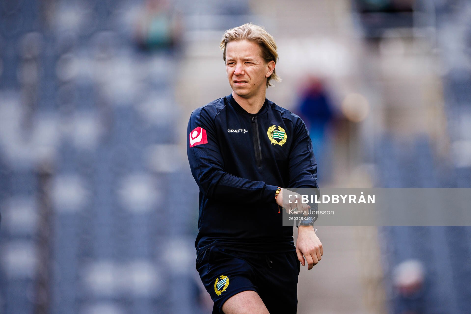 Hammarbys assisterande tränare Øyvind Tjelde Haga