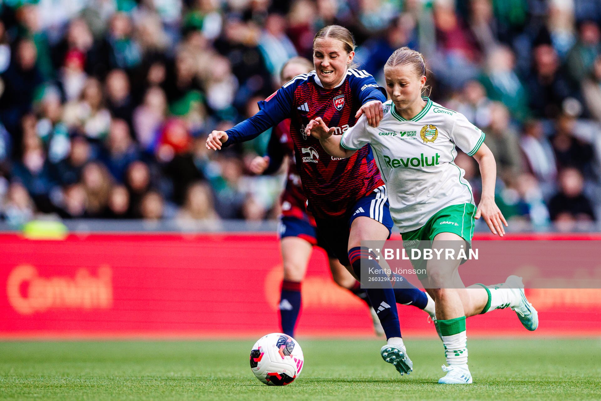 Rosengårds Ria Noora Minerva Öling och Hammarbys Fanny