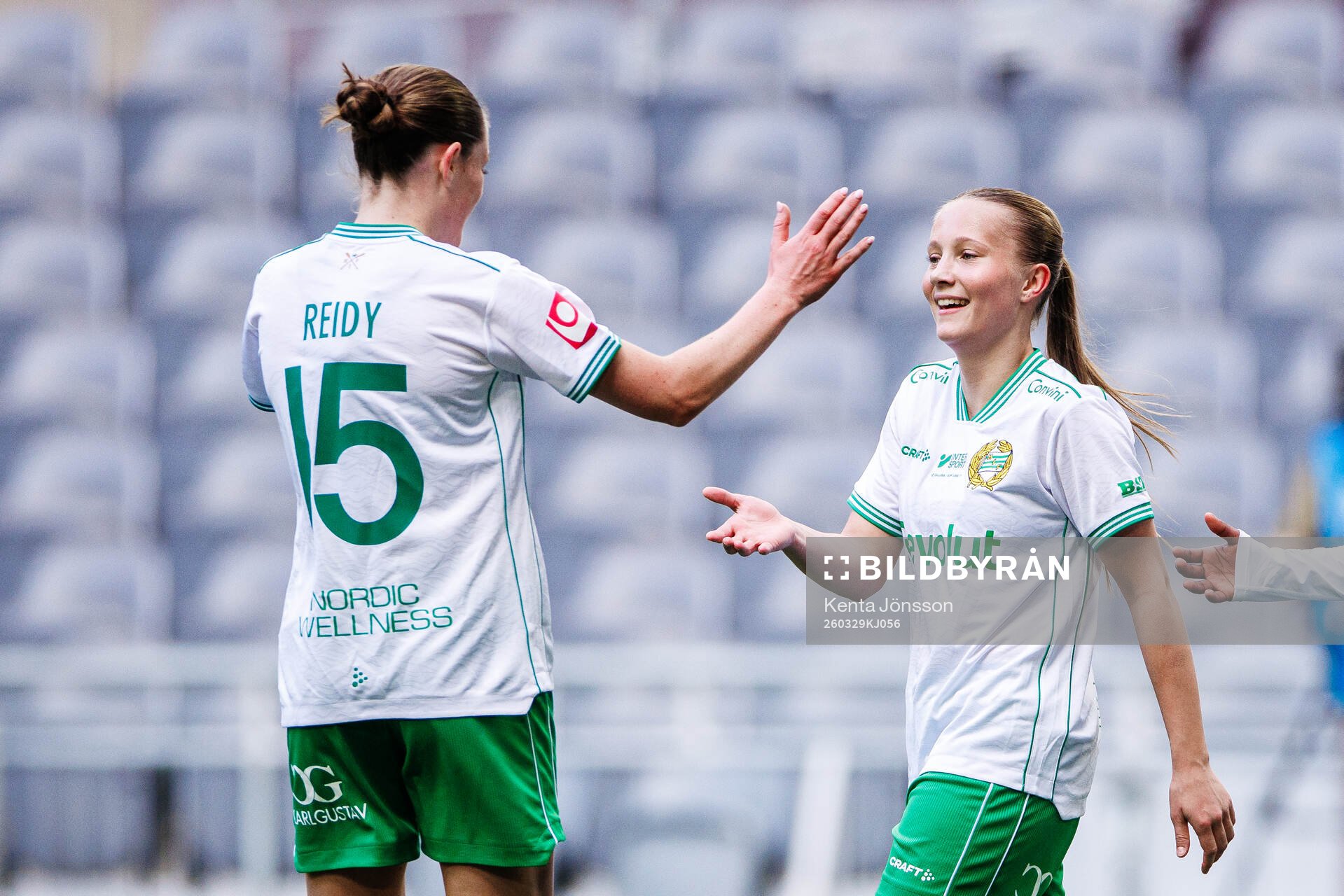 Hammarbys Fanny Peterson jublar