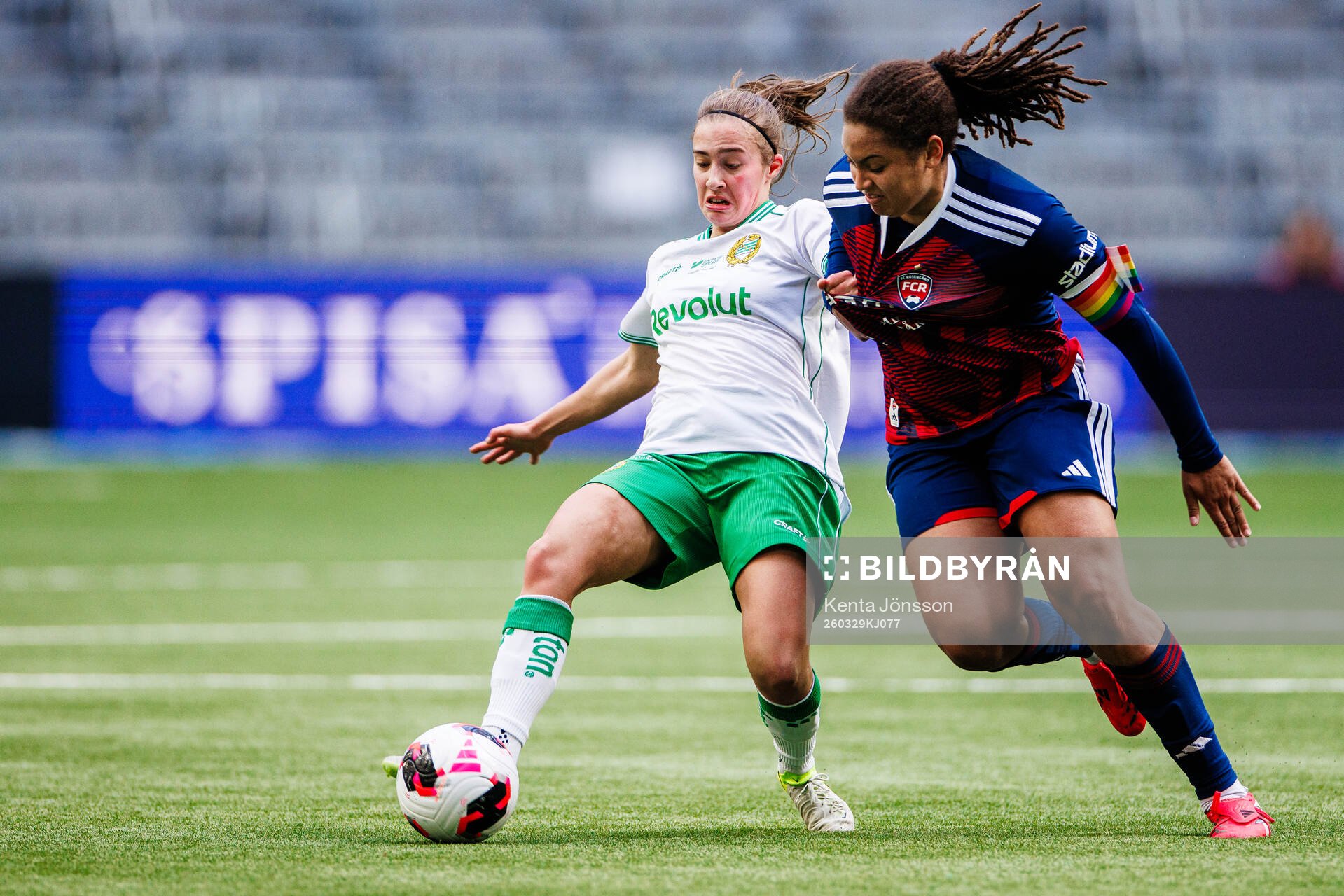 Hammarbys Vilma Emilia Koivisto och Rosengårds Jo-Anne