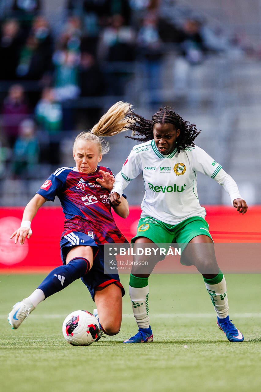 Rosengårds Molly Johansson och Hammarbys Vivienne Lia