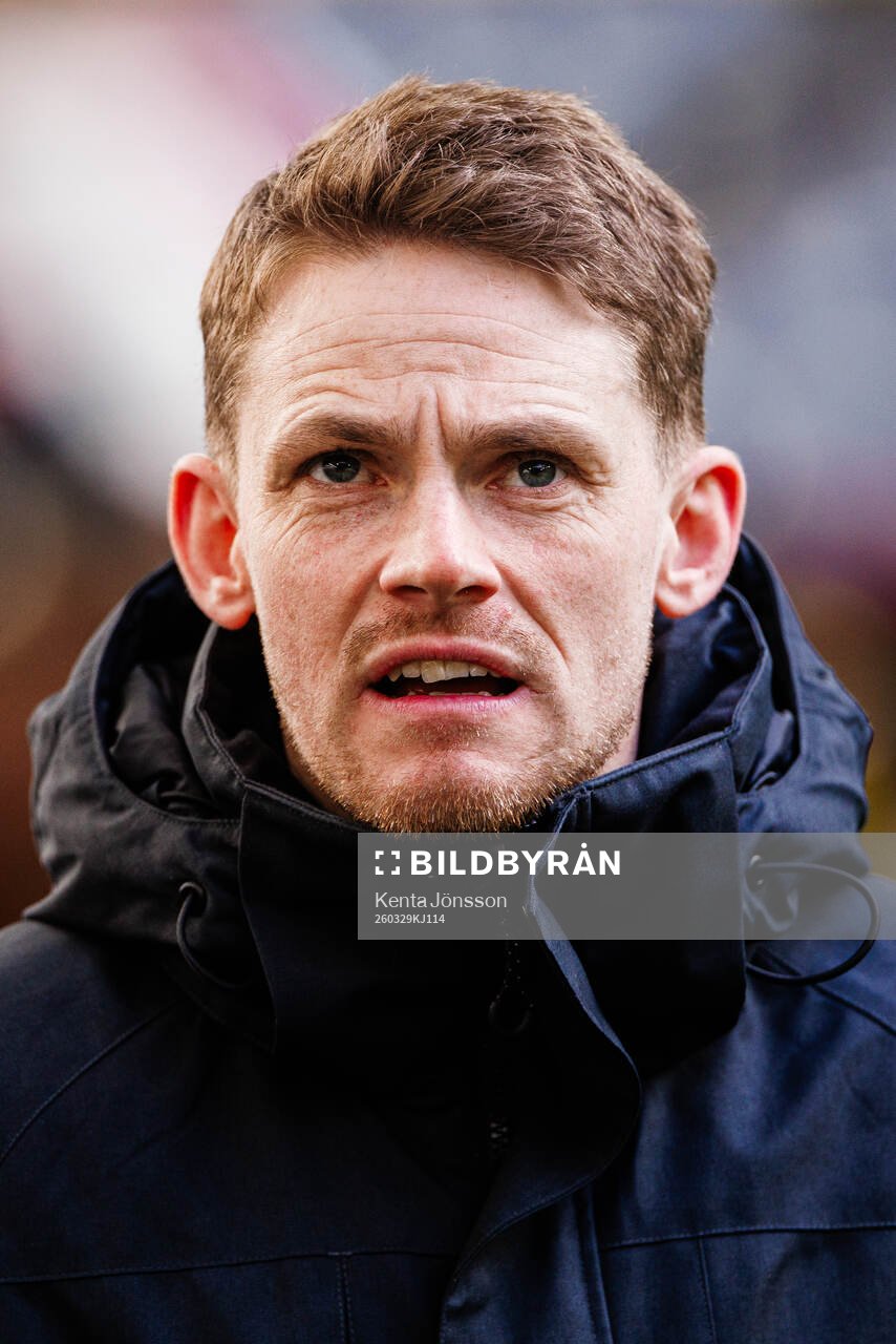 Hammarbys tränare William Strömberg