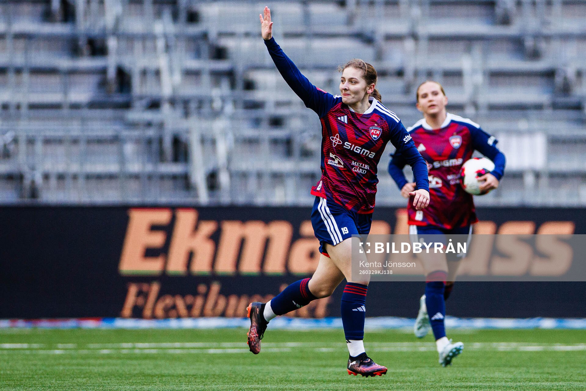Rosengårds Maja Johansson jublar