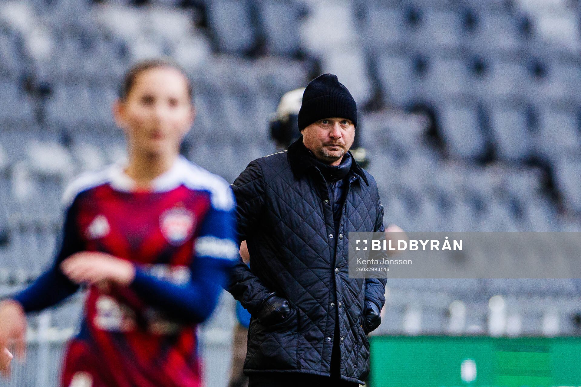 Rosengårds tränare Joel Kjetselberg
