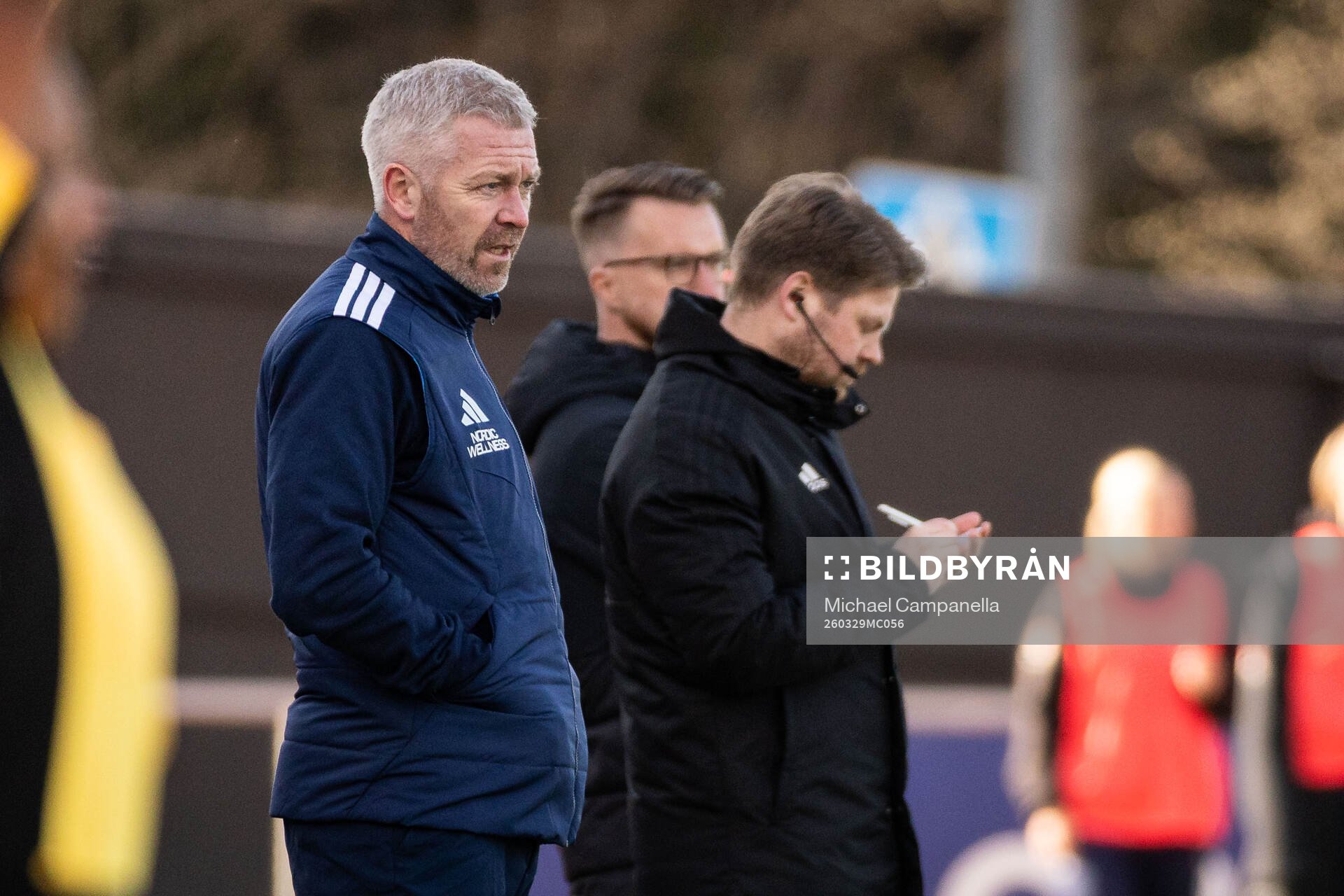 Djurgårdens tränare Willie Kirk