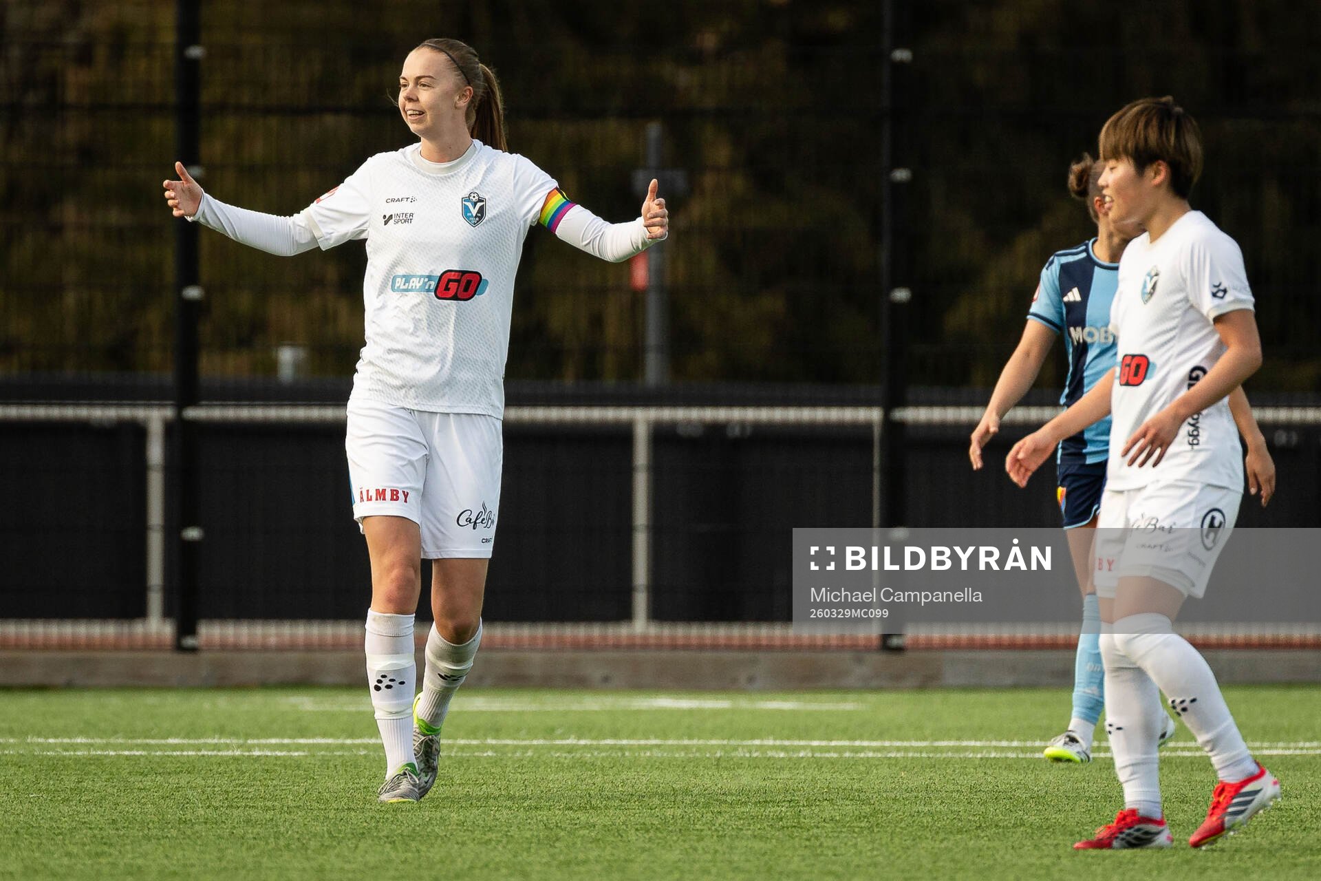 Växjö DFFs Elin Nilsson deppar