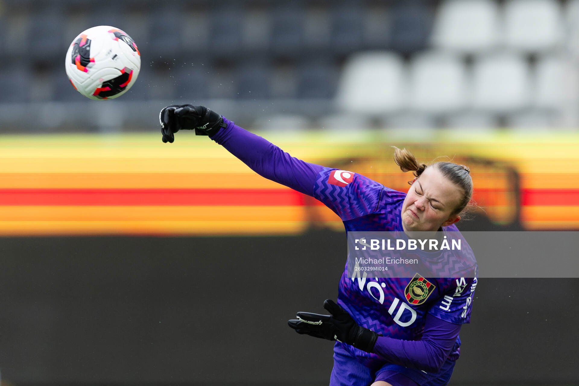 Brommapojkarnas målvakt Clara Ekstrand