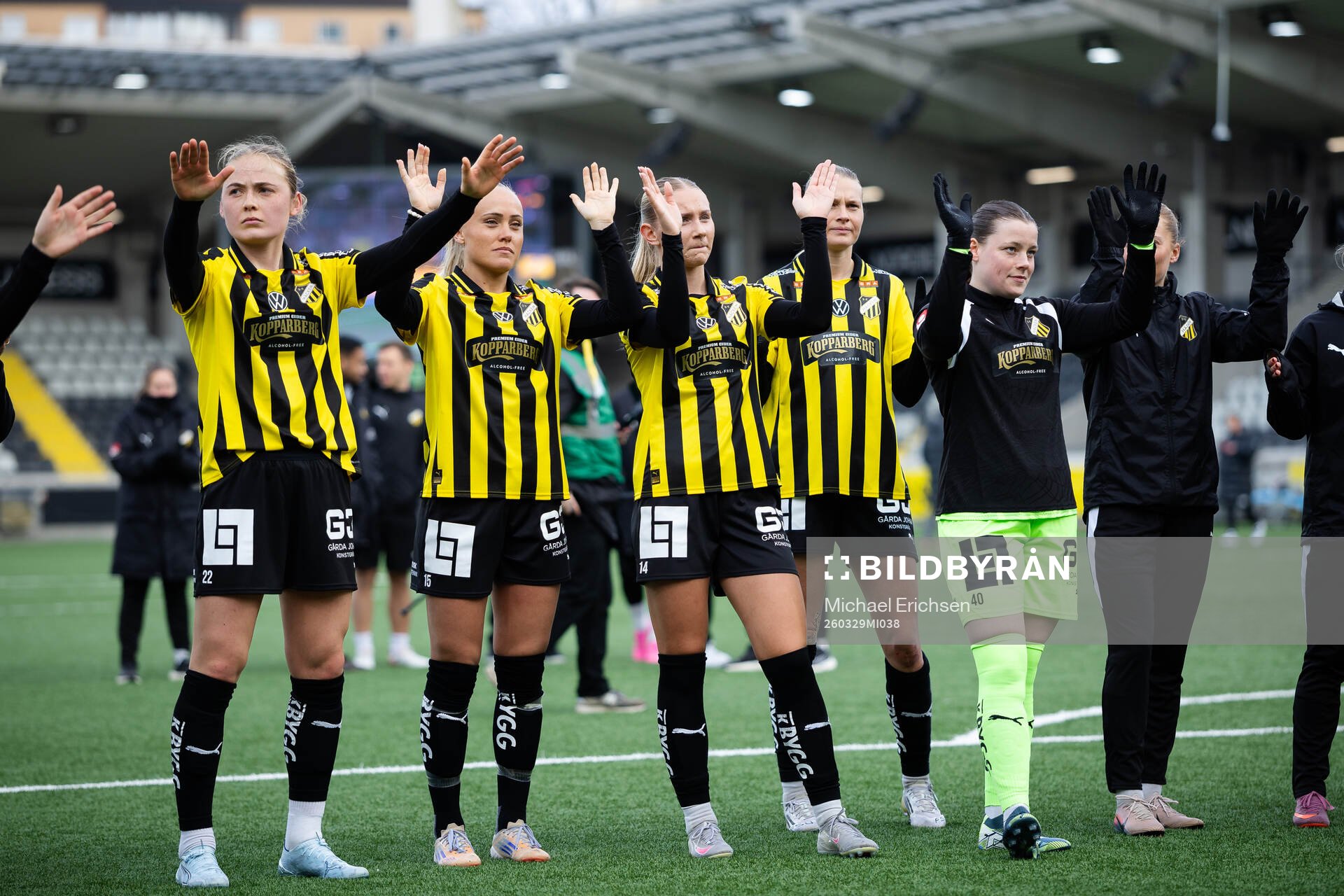 Häckens Paulina Nyström, Alva Selerud, Tilde Karlsson,