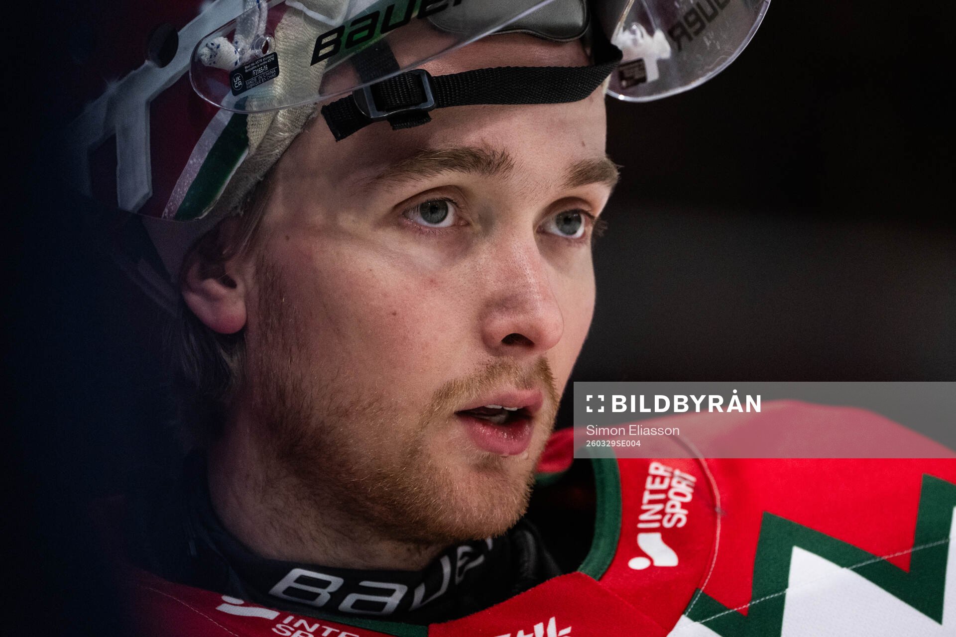 Frölundas målvakt Tobias Normann