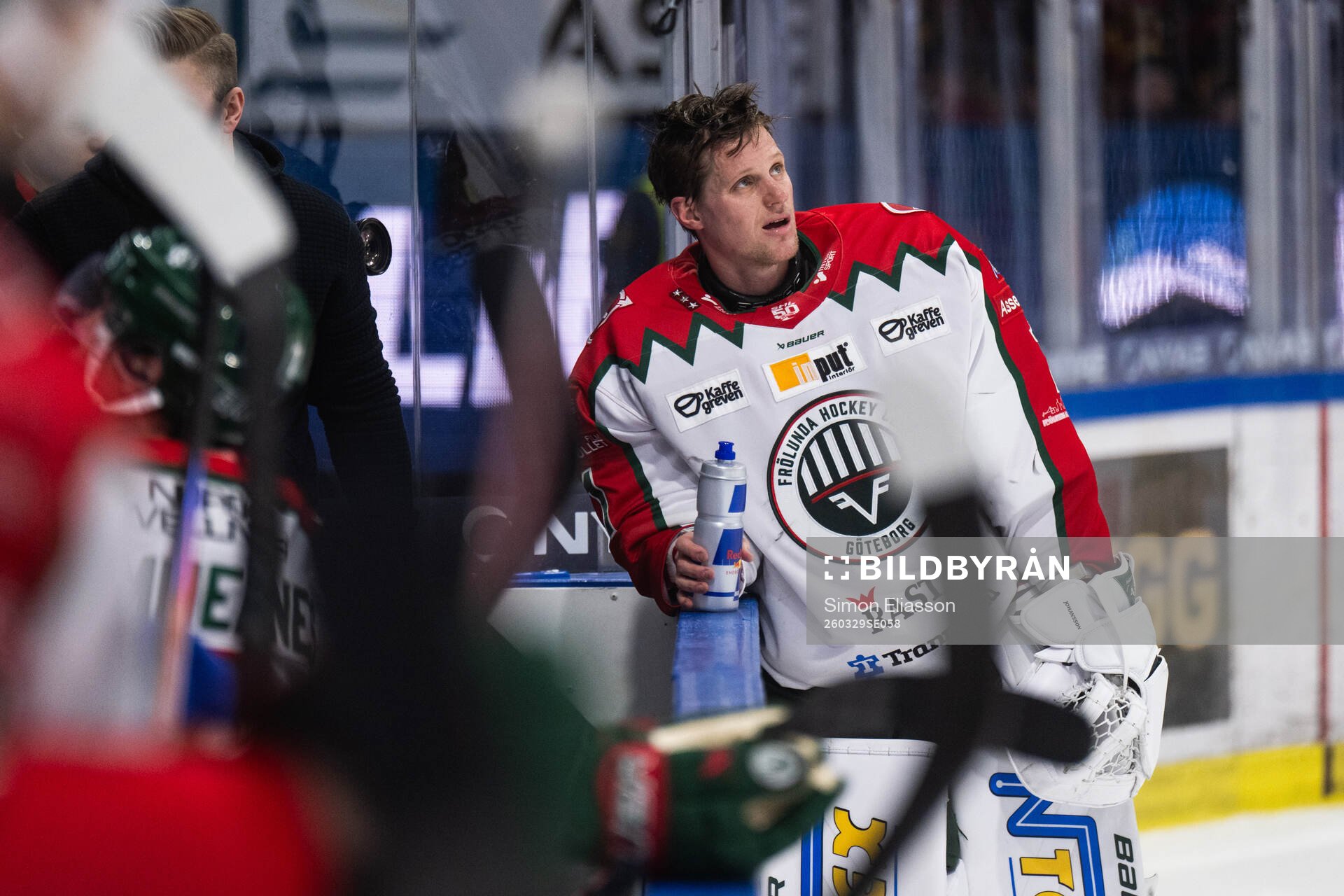 Frölundas målvakt Lars Johansson