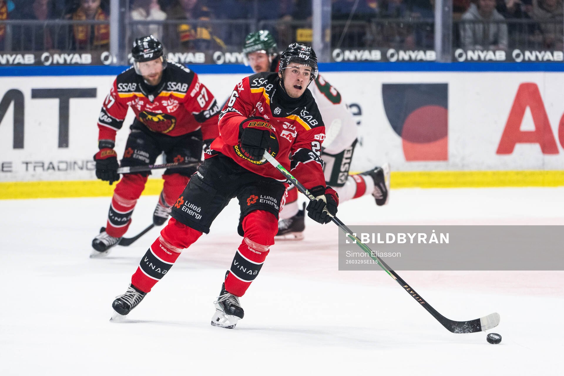 Luleås Oliwer Sjöström