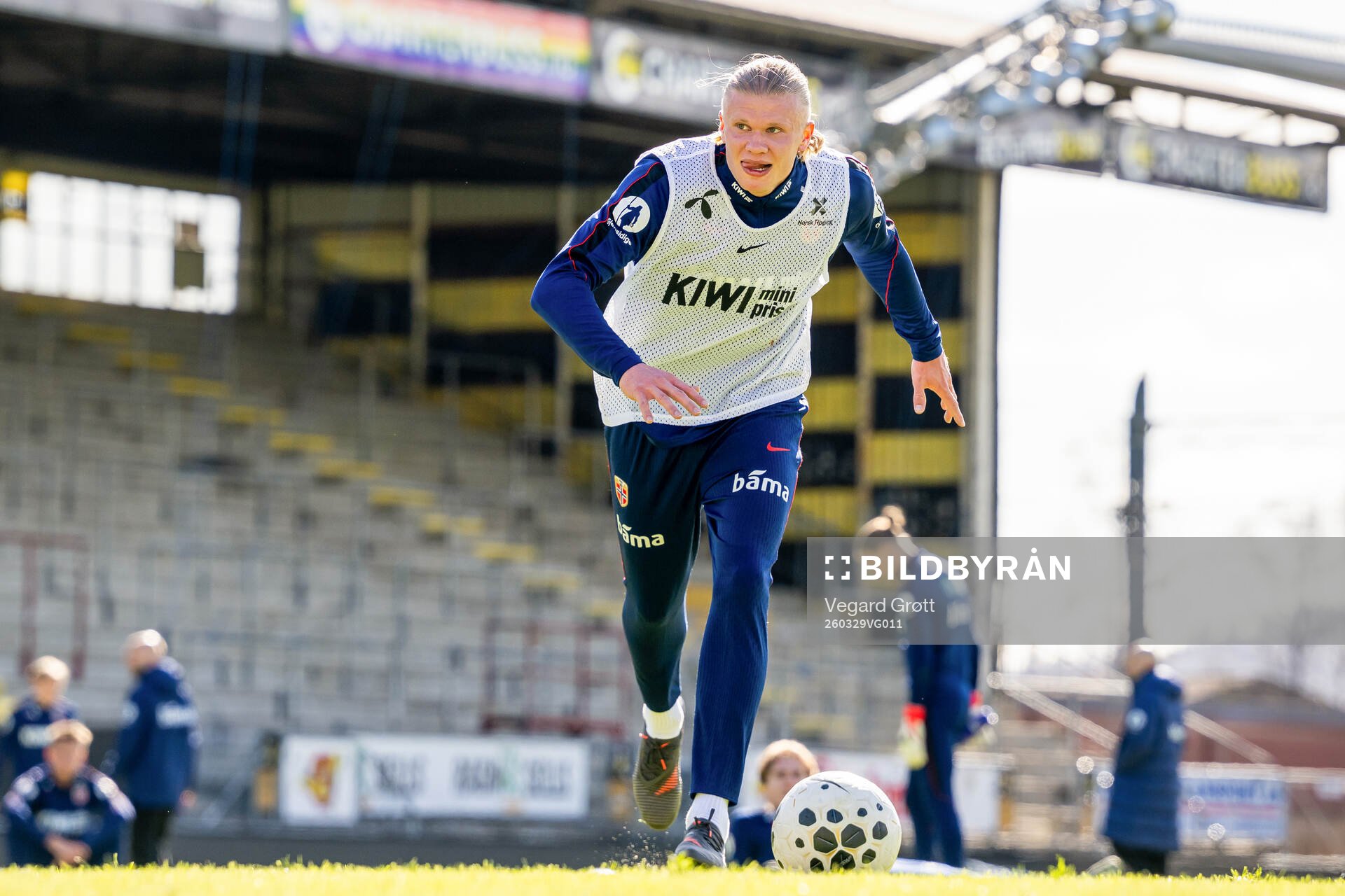 Erling Braut Haaland of the Norwegian national football team