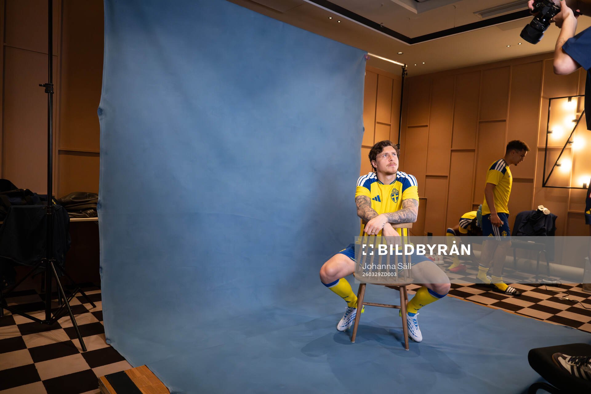 Victor Nilsson Lindelöf of the Swedish national football