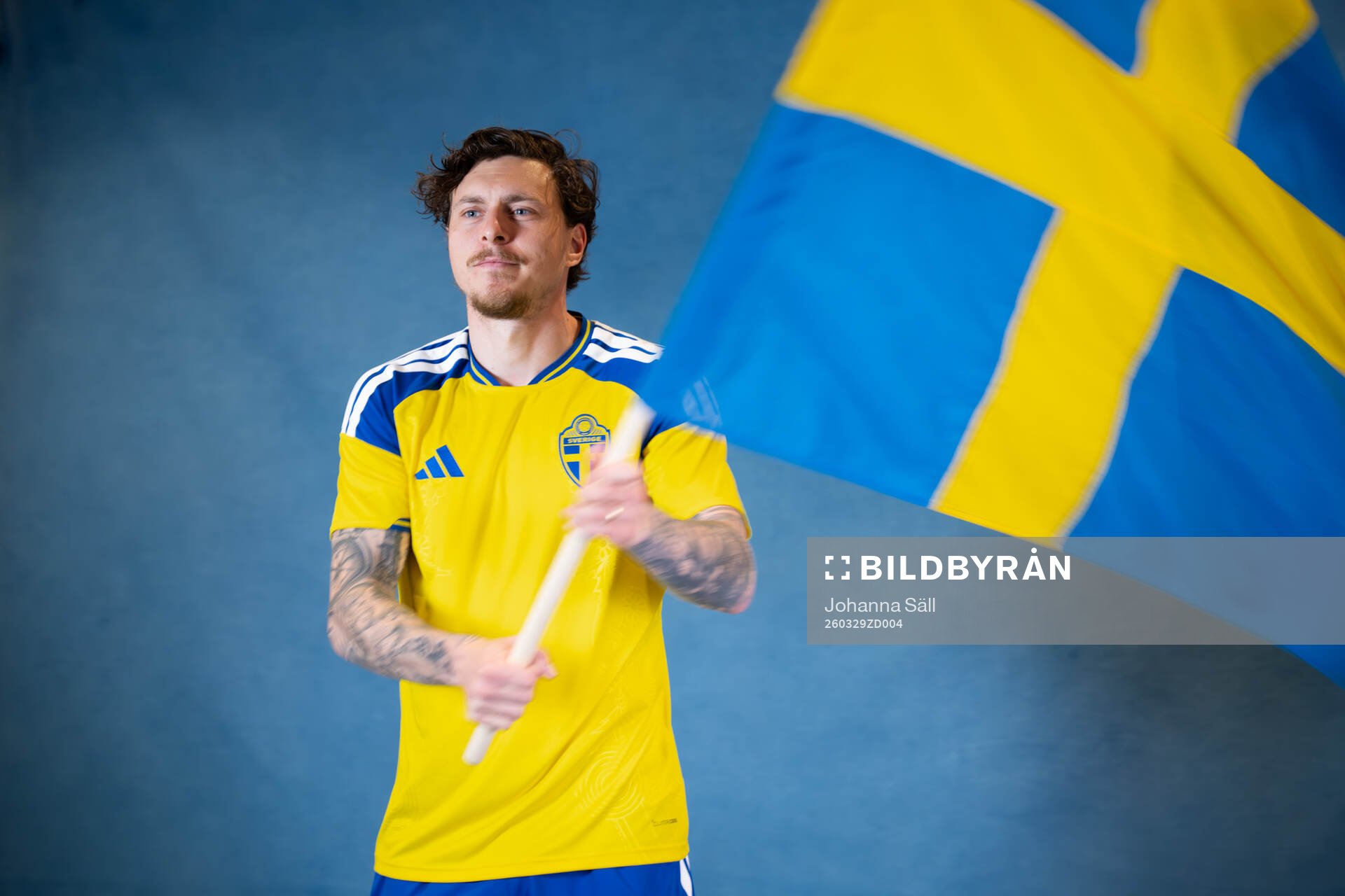 Victor Nilsson Lindelöf of the Swedish national football