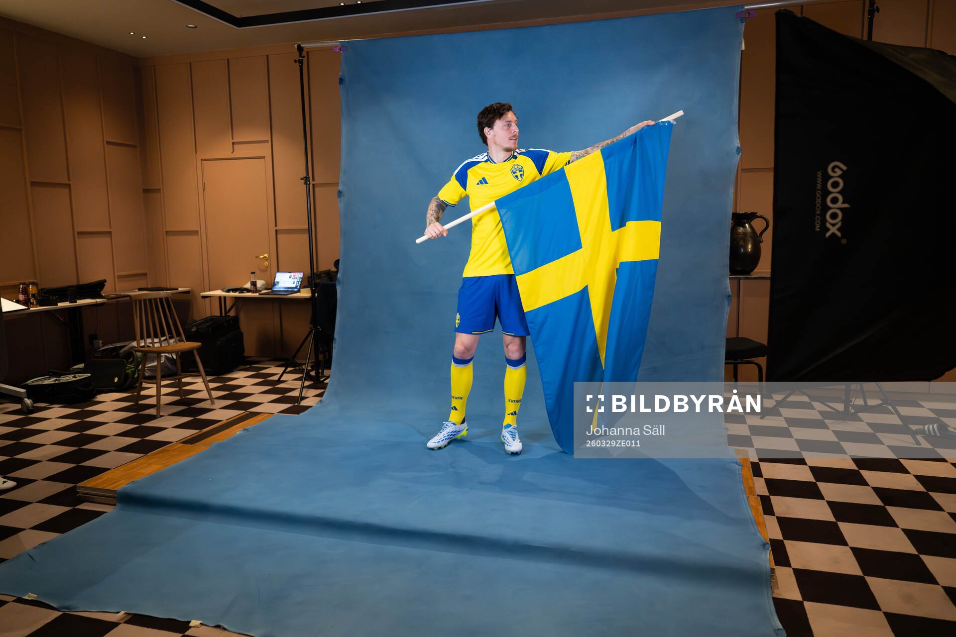 Victor Nilsson Lindelöf of the Swedish national football