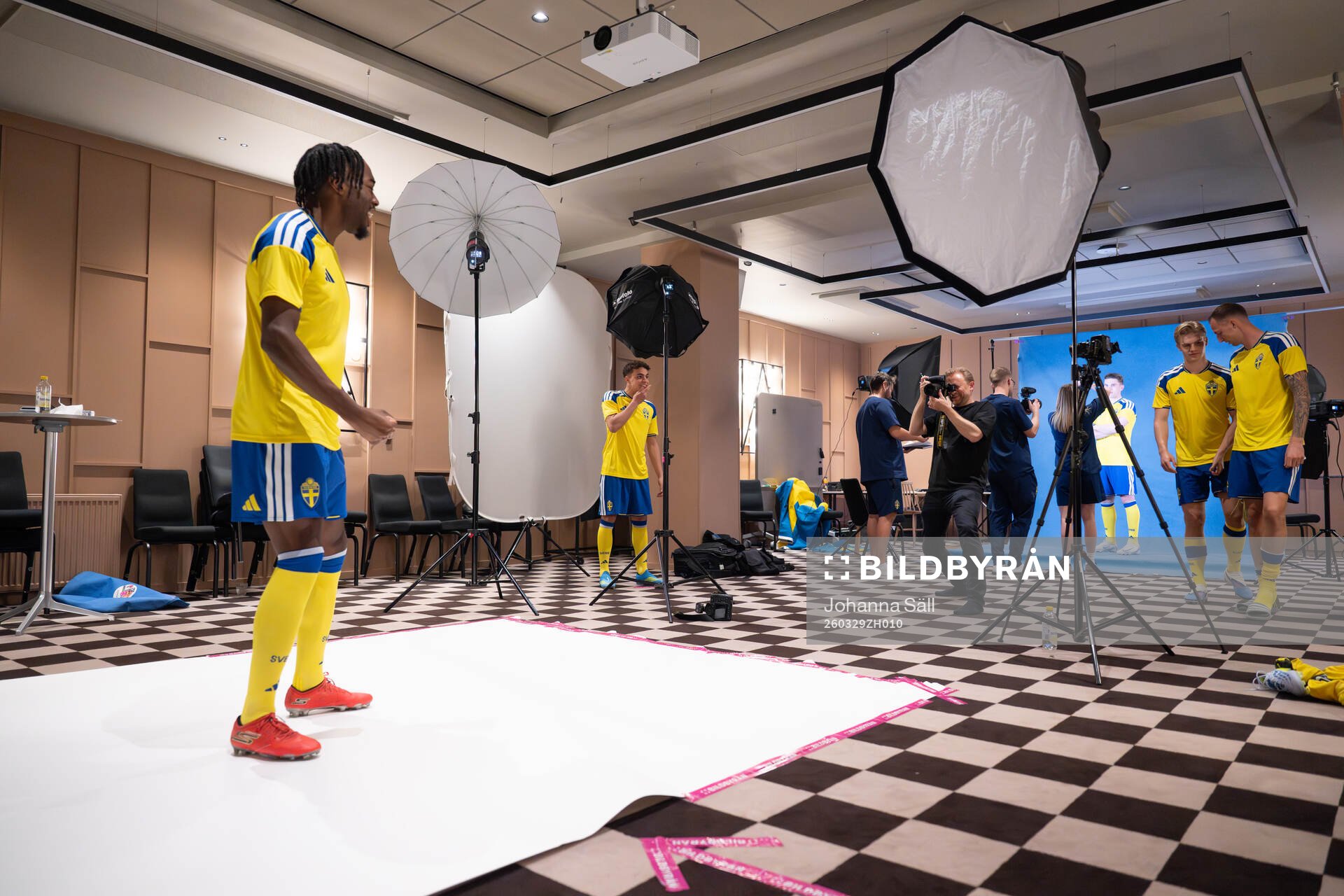 Anthony Elanga of the Swedish national football team