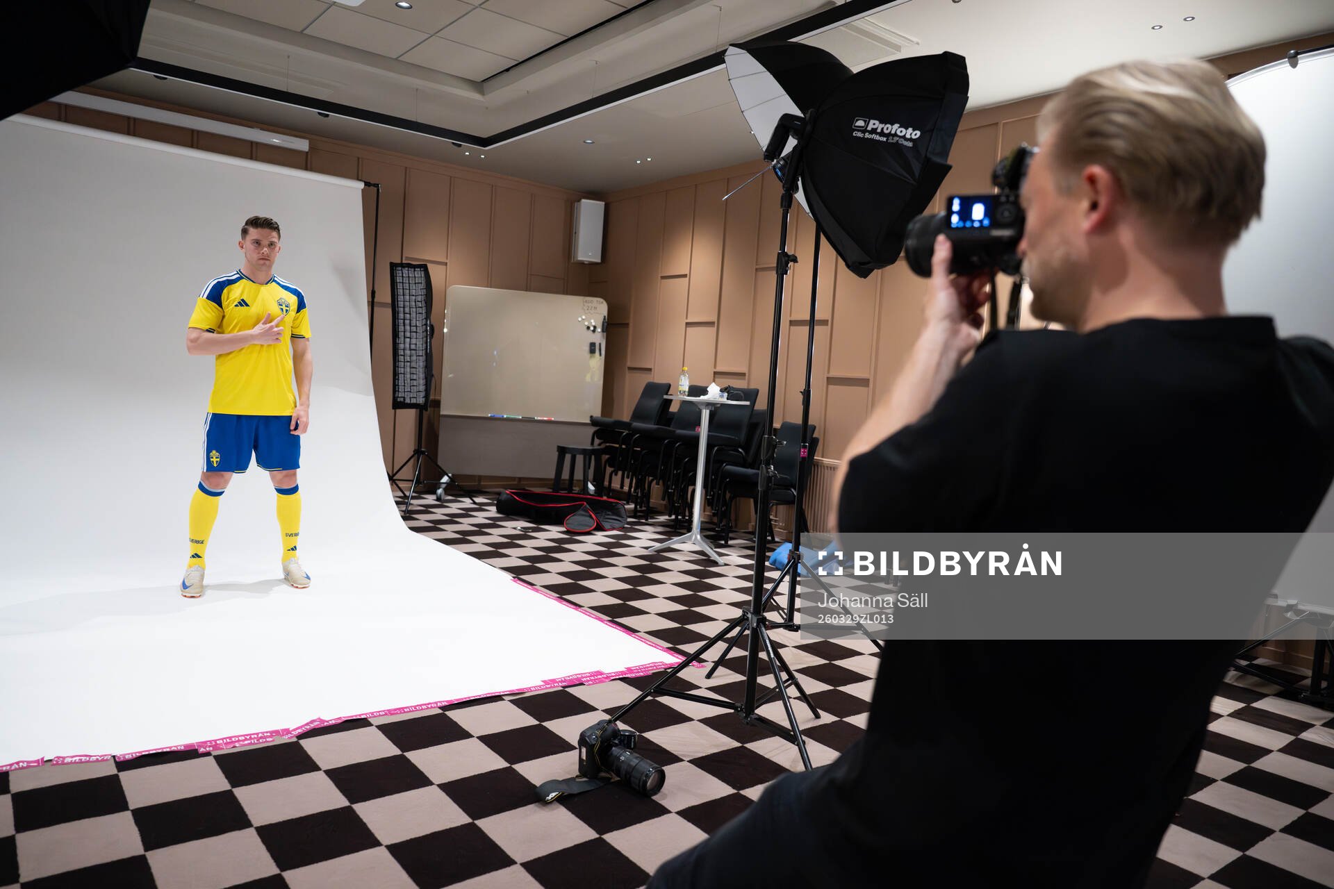 Viktor Gyökeres of the Swedish national football team